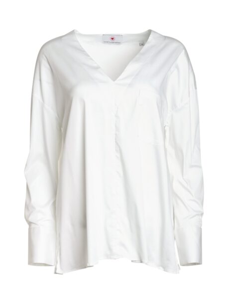 Herzen'sangelegenheit Bluse super white