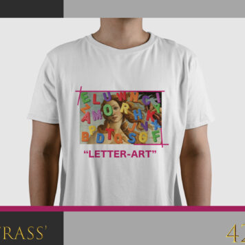 Letter strass