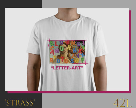 Letter strass