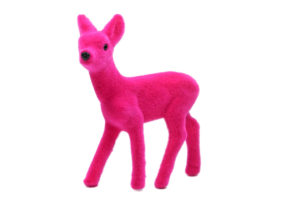 Bambi flock pink klein