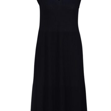 Ivko Solid Dress Black