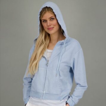 Soho zip hoody water