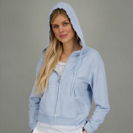 Soho zip hoody water