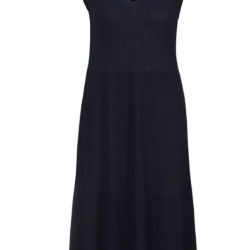 Ivko Solid Dress Navy