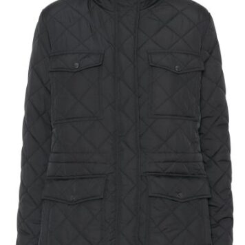 ILSE JACOBSEN Quilt Jacket schwarz