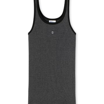 SCHIESSER REVIVAL TANKTOP GRETA antrazit