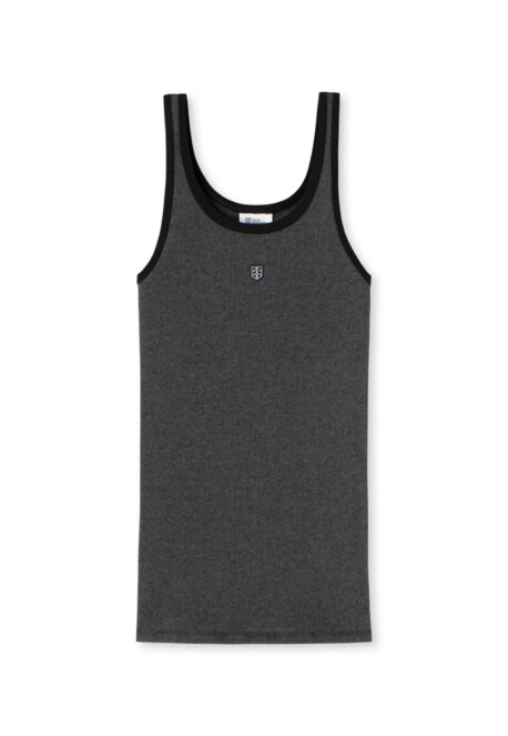 SCHIESSER REVIVAL TANKTOP GRETA antrazit