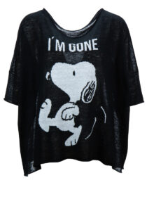FROGBOX Oversize Pullover Snoopy