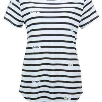 FROGBOX T-Shirt Stripes Snoopy