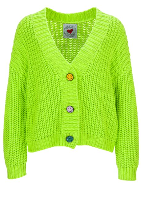 FROGBOX Cardigan with Smiley