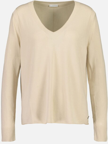 BETTER RICH Empire VNeck sand
