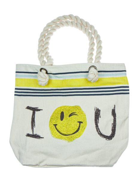 FROGBOX T Strandtasche Smiley