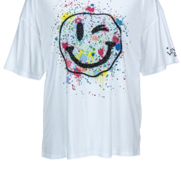 FROGBOX T-shirt smiley colour flash