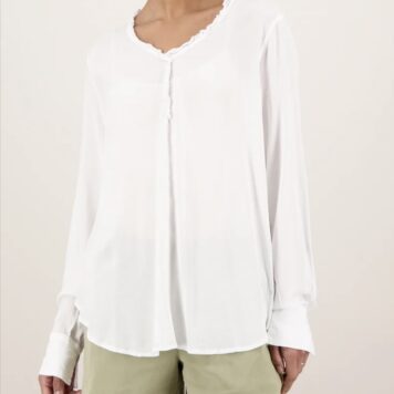 BETTER RICH Village Blouse white