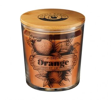 ENGELS KERZEN MARMELADE IM GLAS orange