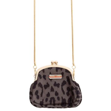 BRASI&BRASI pouch&leo small grau