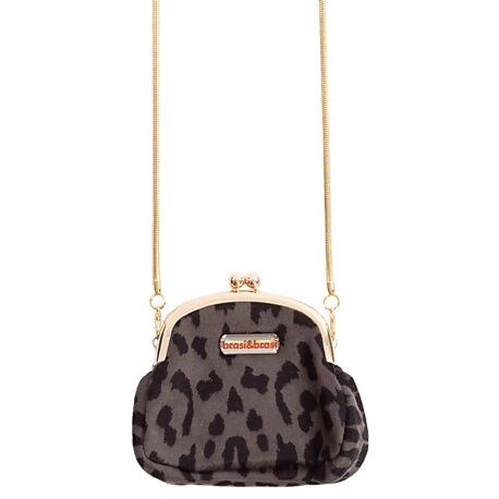 BRASI&BRASI pouch&leo small grau