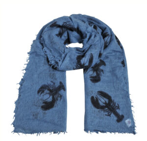 CUTE STUFF Schal BiLobster petrol-blau