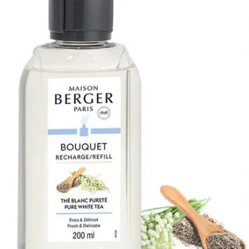 MAISON BERGER Thé Blanc Pureté BOUQUET RECHARGE 200ML