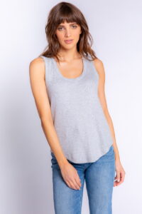 P.J. SALVAGE Tanktop graumeliert