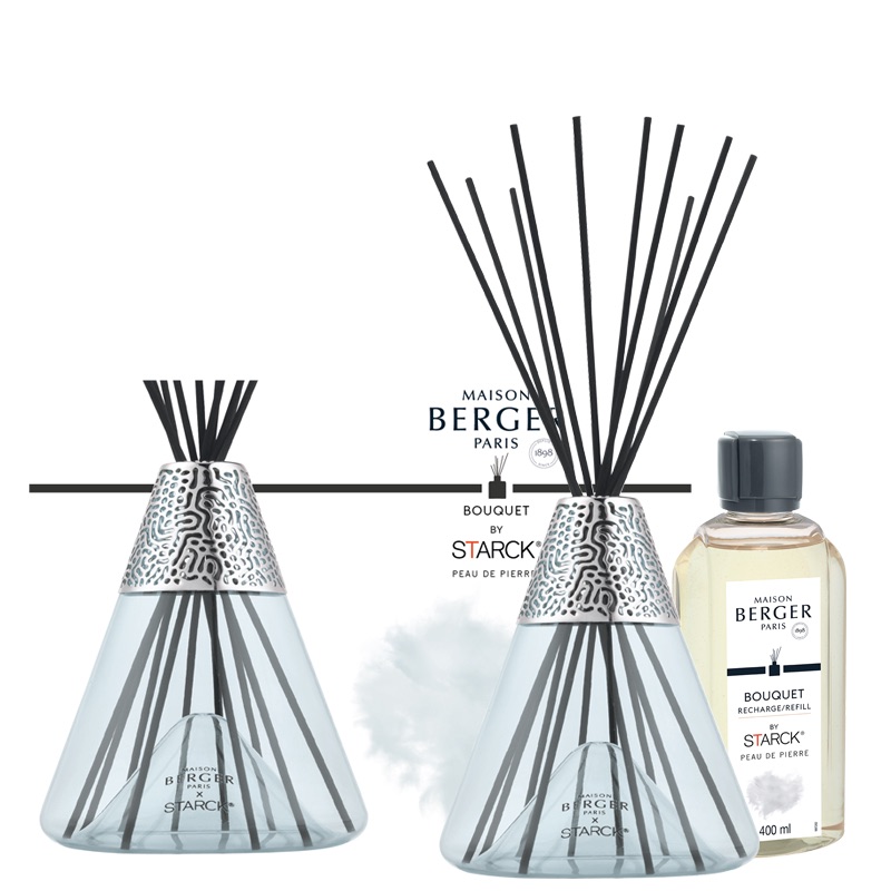 Peau de Pierre de Maison Berger Paris - Recharge Bouquet - Incenza