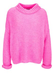 FROGBOX Gerippter Strickpullover