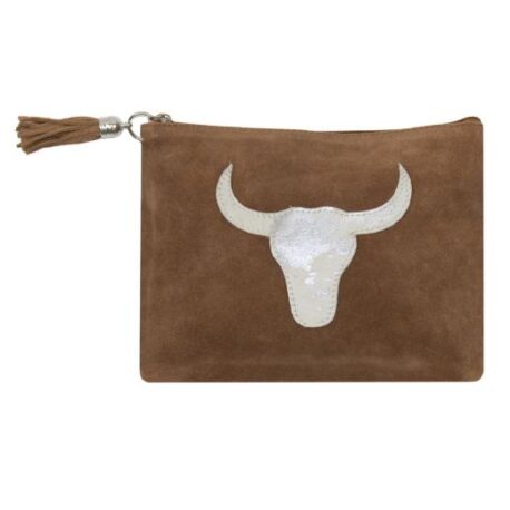 MARS&MORE Etui stier silber 22cm