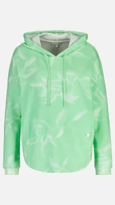 BETTER RICH Flora Poncho apple green