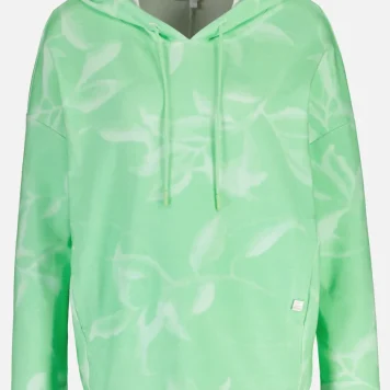 BETTER RICH Flora Poncho apple green