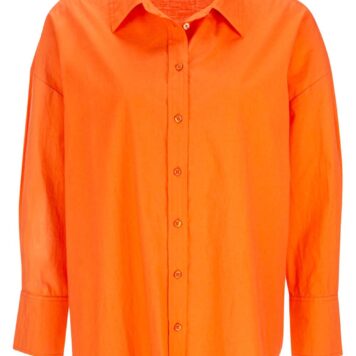 PRINCESS GOES HOLLYWOOD Oversize Baumwollhemd Bright-marigold