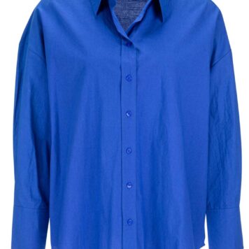 PRINCESS GOES HOLLYWOOD Oversize Baumwollhemd Midnight-blue