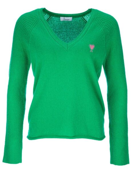 PRINCESS GOES HOLLYWOOD V-Pullover mit Herz jelly-bean
