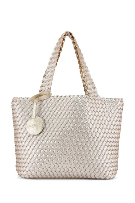 ILSE JACOBSEN Wendetasche Platin-Silver