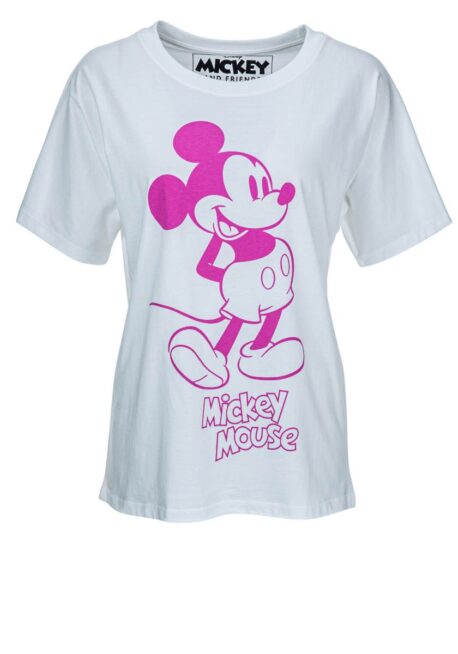PRINCESS GOES HOLLYWOOD Baumwoll-T-Shirt Mickey Mouse pink
