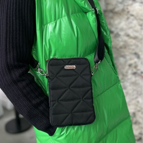 BRASI&BRASI handy&nylon stepp zip schwarz