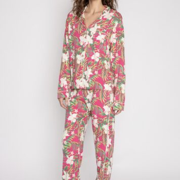 P.J. SALVAGE Pyjama Fuchsia Blüte