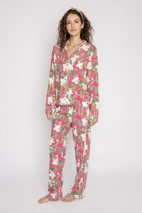 P.J. SALVAGE Pyjama Fuchsia Blüte