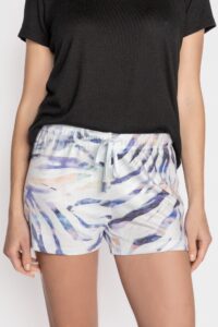 P.J. SALVAGE Short blau-grau Graffiti