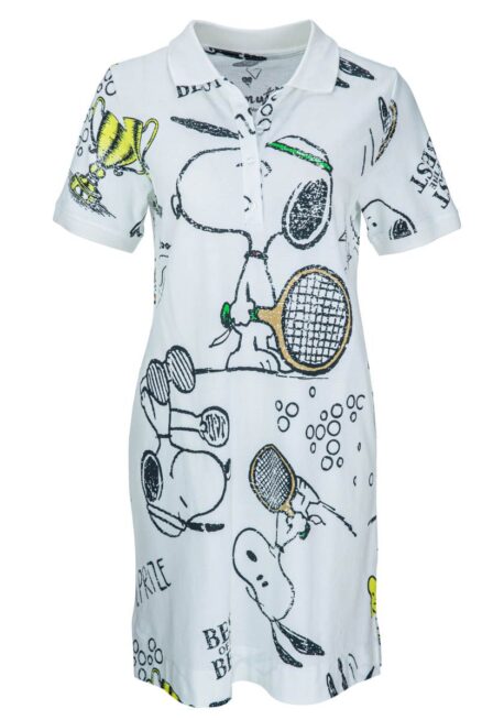 FROGBOX T-Shirt-Kleid Snoopy Tennis