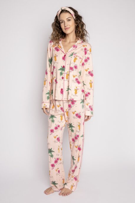 P.J. SALVAGE Pyjama Longdrink pink