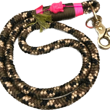 DIE TAUWERKSTATT Keyholder lang Camouflage-Kaki Gold