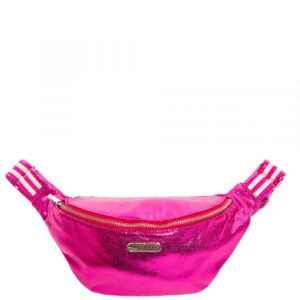 BRASI&BRASI belt&bag glitter stripe pink
