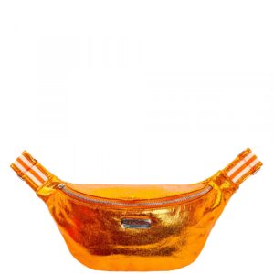 BRASI&BRASI belt&bag glitter stripe orange