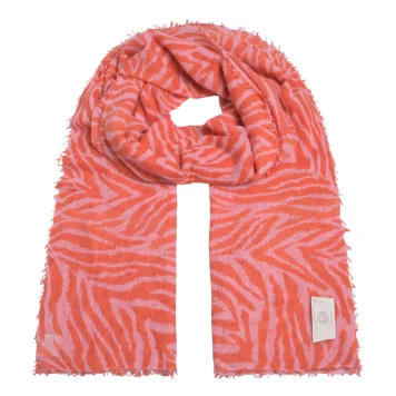 CUTE STUFF Schal TigerSkin orange