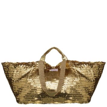 BRASI&BRASI half&long paillette gold