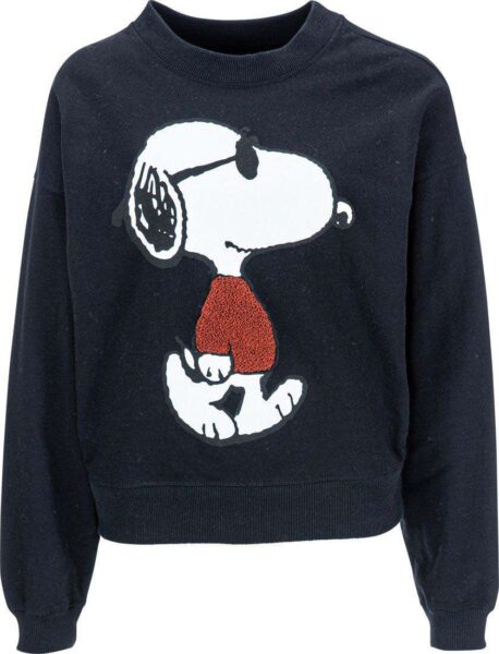 FROGBOX Snoopy Sweatshirt nero
