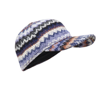 Ivko Women Kappe GeoMuster navy