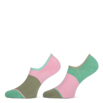 MARCMARCS Footie Livia 2erPack pink-kaki-softgreen