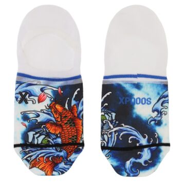 XPOOOS FOOTIES tattoo koi