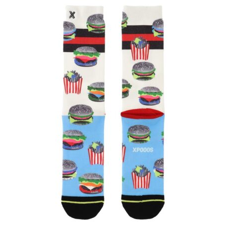 XPOOOS Socks burger life